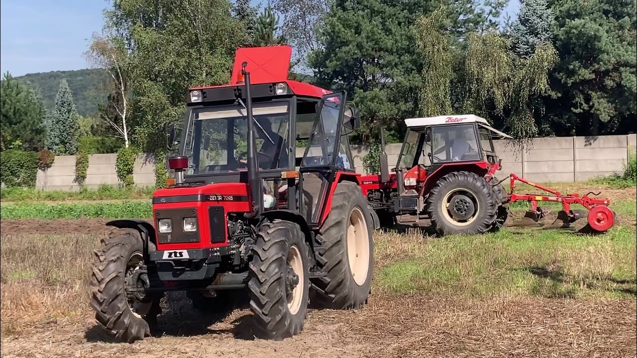 Tradycyjna orka pod siew 2023 na dwa zestawy zetor 7245 i 6211 w akcji!