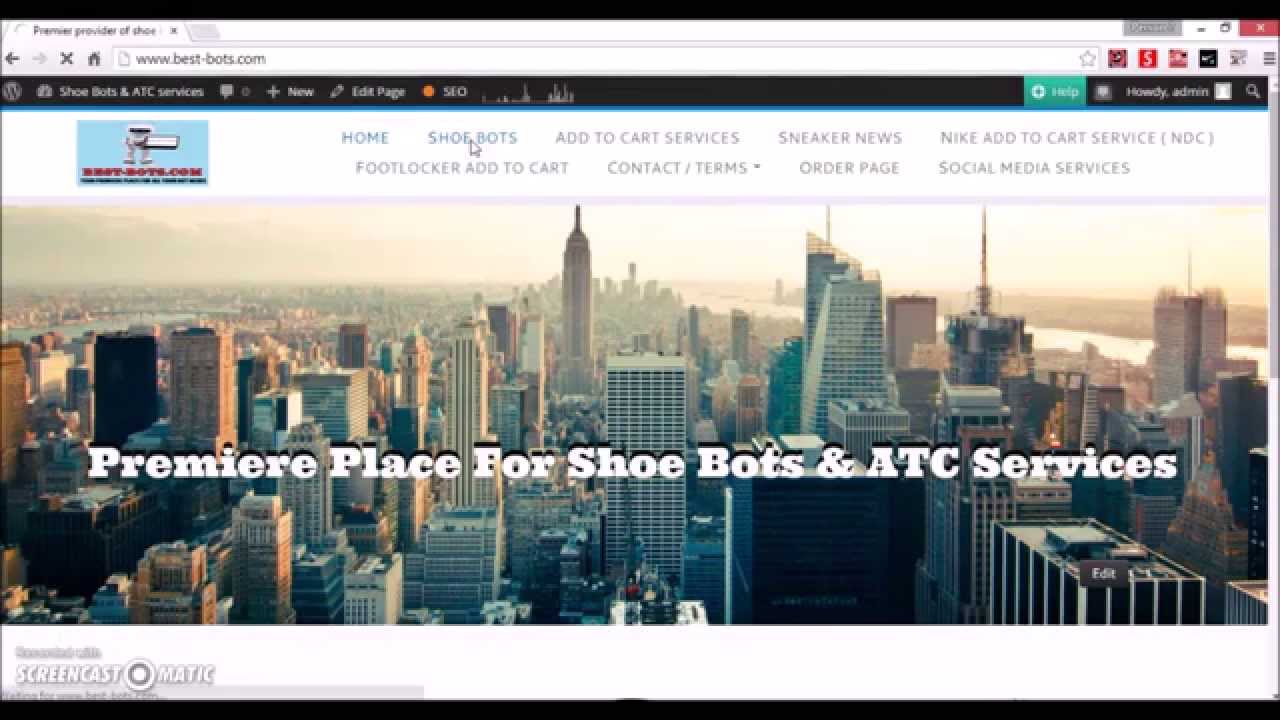 FASTEST NIKE SHOE BOT & TWITTER SCANNER WORKS WITH 20+ WEBSITES