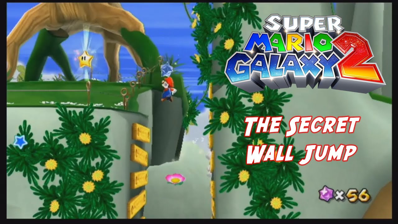 The Secret Wall Jump | Hidden Star | Honeybloom Galaxy | Super Mario Galaxy 2