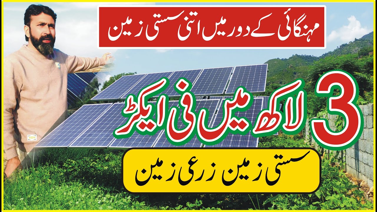 اس مہنگائی میں سستی زمین 3 لاکھ فی ایکڑAgricultureland for sale| cheapland for sale | Land for sale