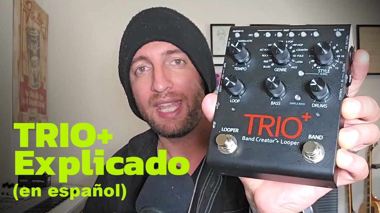 Rodrigo Rosales con el TRIO+ Band Creator + Looper (en Español)