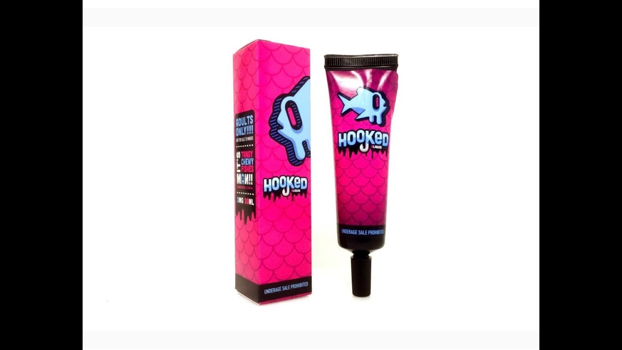 Hooked E-Juice by Taffy Man Tasting