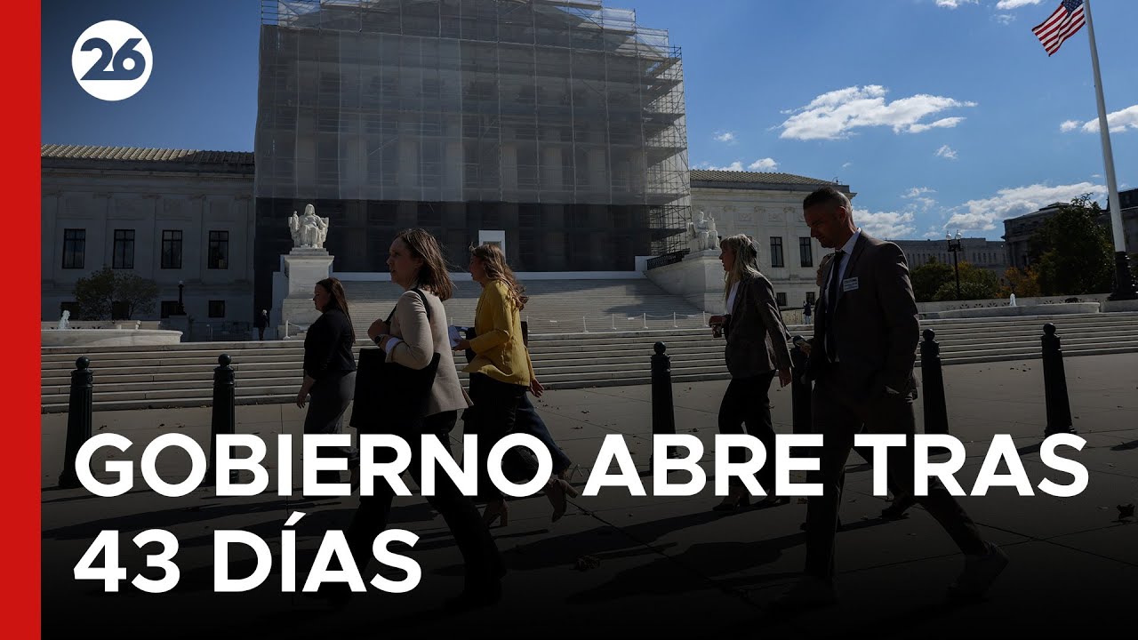 🇺🇸 EN VIVO - EEUU | Vuelta a la normalidad tras 43 días de cierre gubernamental