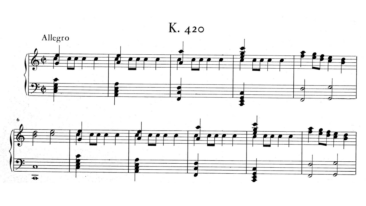 Scarlatti: Keyboard Sonata in C major, K.420
