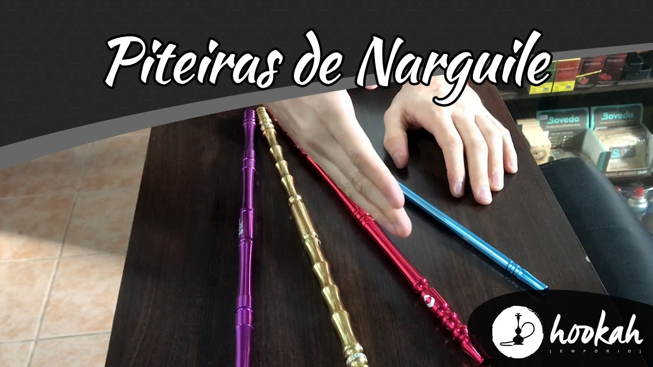 Quais as diferen&ccedil;as entre as piteiras de narguile?