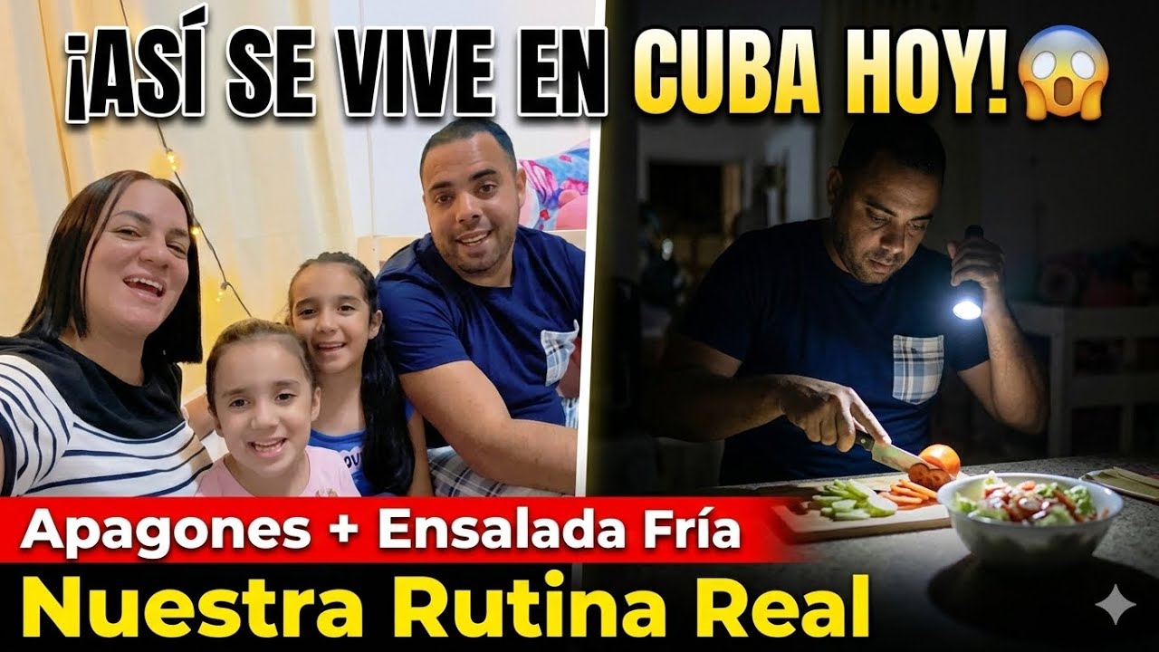 UN DÍA MÁS EN CUBA 🇨🇺nuestra rutina sin LUZ @LAFAMILIAFURONES 