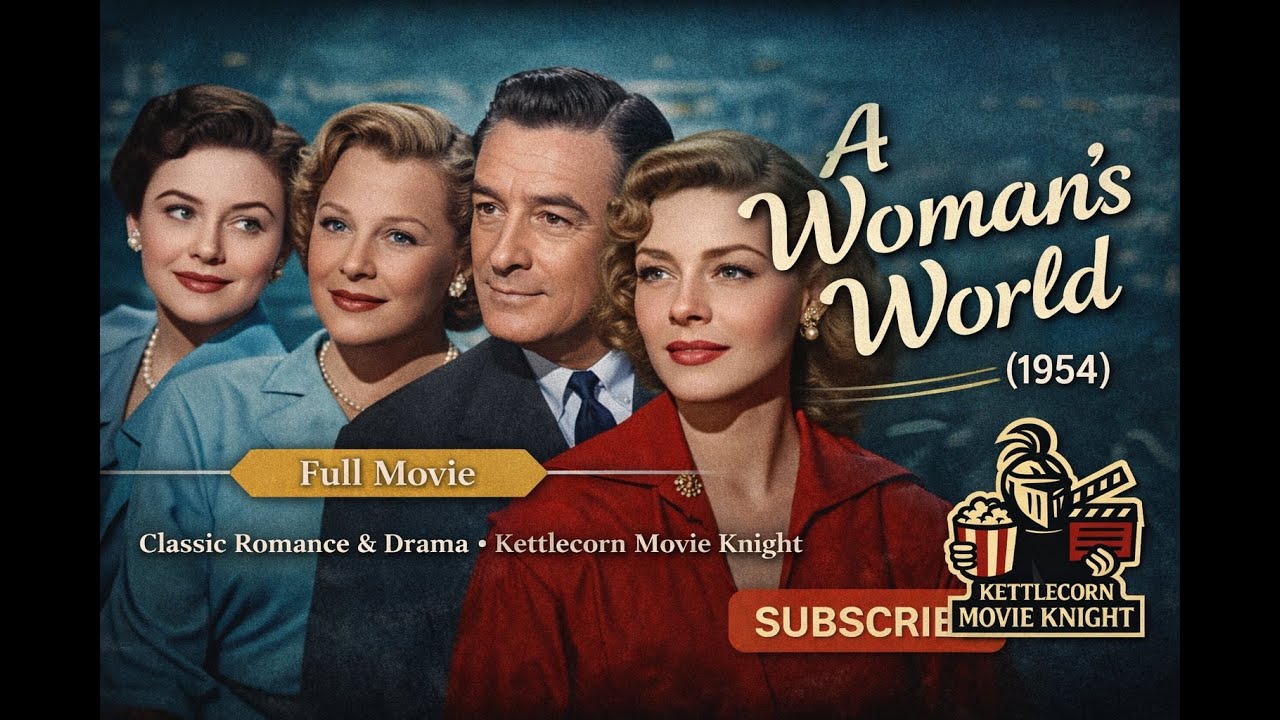 A Woman&rsquo;s World (1954) | Classic Drama | Golden Age Hollywood | Full Movie