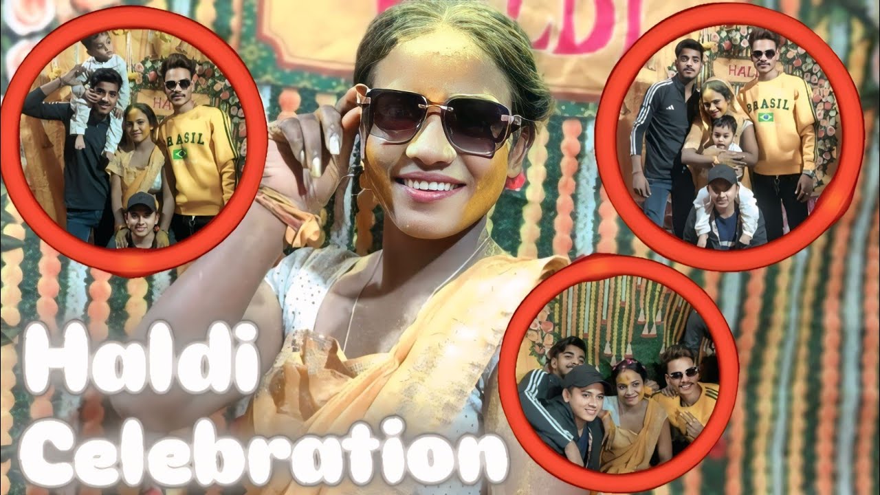 Kiran wedding | Haldi Function and Full Kalesh wala dance | Nxveen Vlogs 