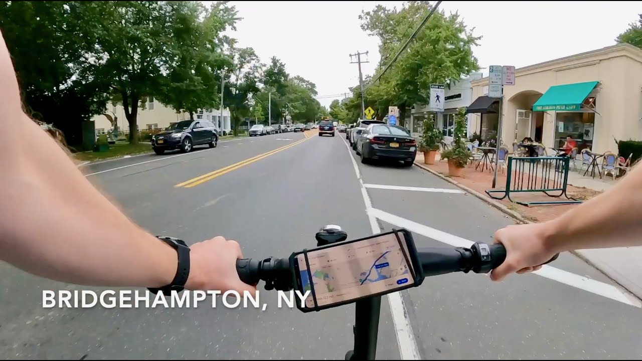 Gocycle E-Bike Ride: Montauk Point Through Hamptons (50+ miles through Long Island, NY)