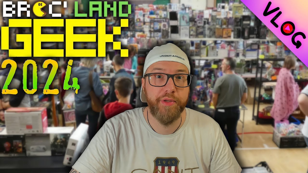 Broc' Land Geek, le paradis de la pop culture (figurines, mangas, vinyles, rétrogaming...) | VLOG #4