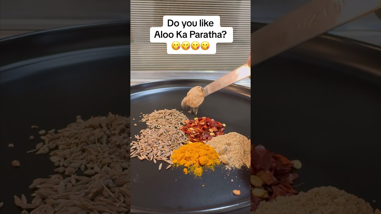 Do you like Aloo ka paratha? #kraftedkitchen #shorts #paratha