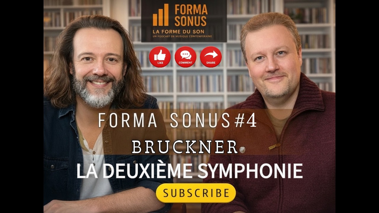 🎙️ FORMA SONUS #4 — Anton Bruckner et sa 2ième Symphonie par Kris De Ruysscher & Sébastien Letocart
