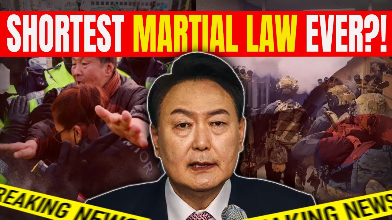 South Korean Martial Law EXPLAINED With 6 Facts | Yoon Suk Yeol