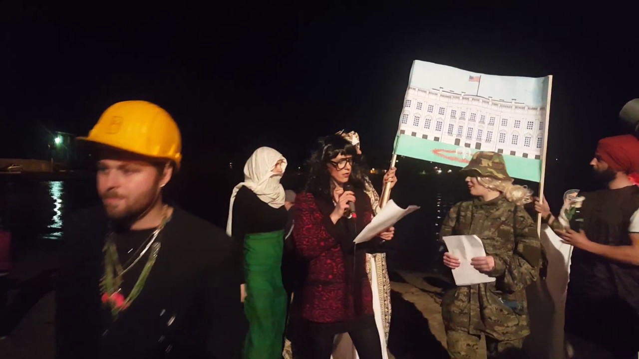 Krnoval 2017. Lumbarda - Žunje uvod pa dok ne izduši baterija...