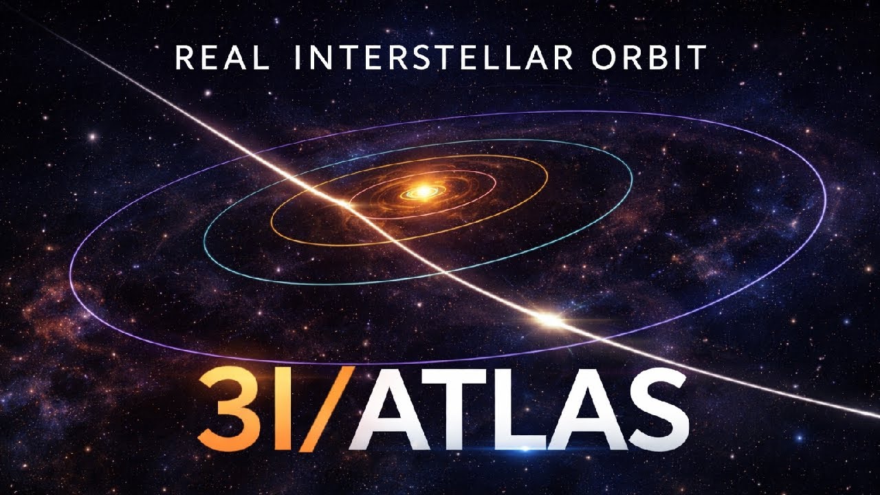 Отслеживание 3I/ATLAS | Реальная межзвездная орбита в Солнечной системе