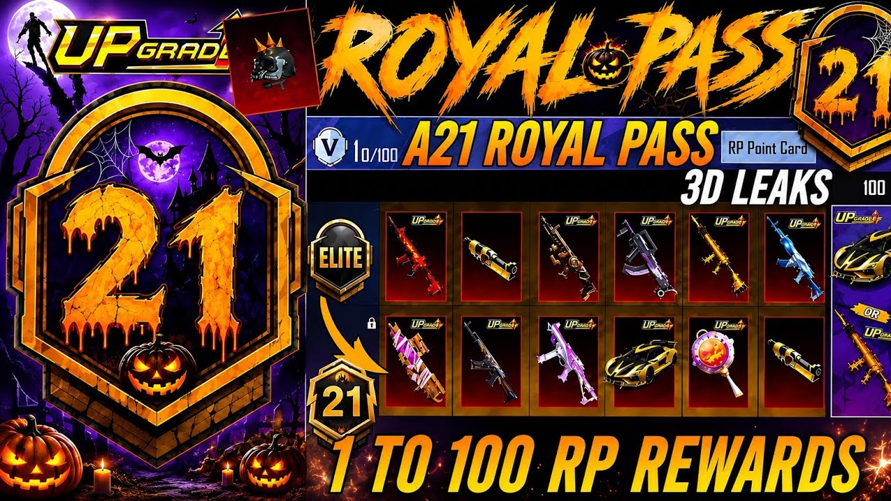 ✅ BGMI A21 ROYAL PASS & 1 TO 100 RP REWARDS 😍 A21 ROYAL PASS LEAKS 💯PUBG A21 ROYAL PASS🔥v4.6 UPDATE