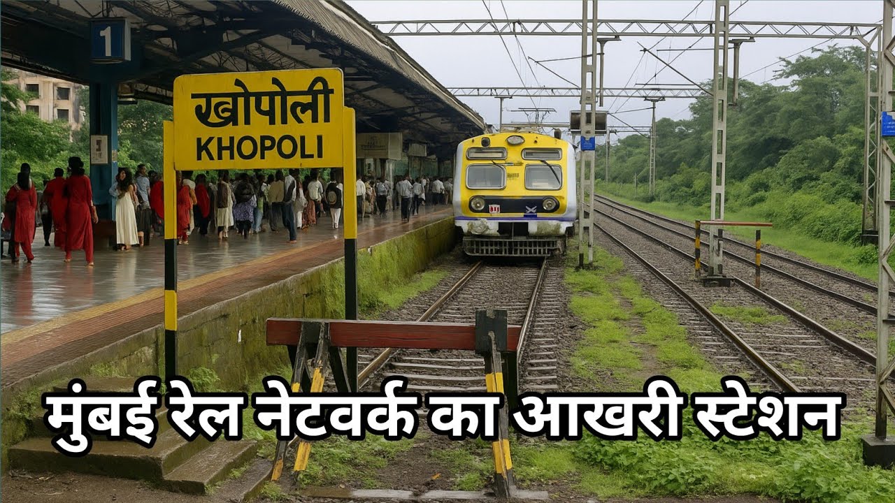 Khopoli Railway Station full information | खोपोली रेलवे स्टेशन का सच | रायगड का आखरी स्टेशन