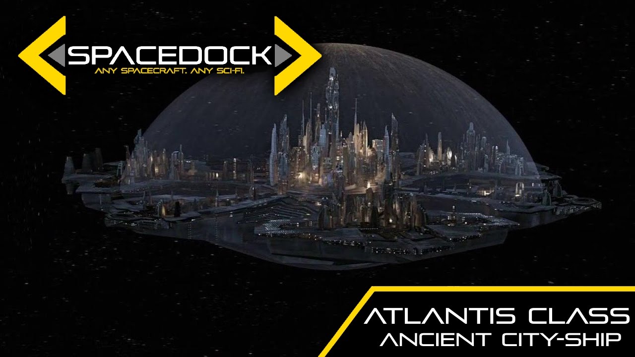 Stargate: Atlantis Class City-Ship - Spacedock