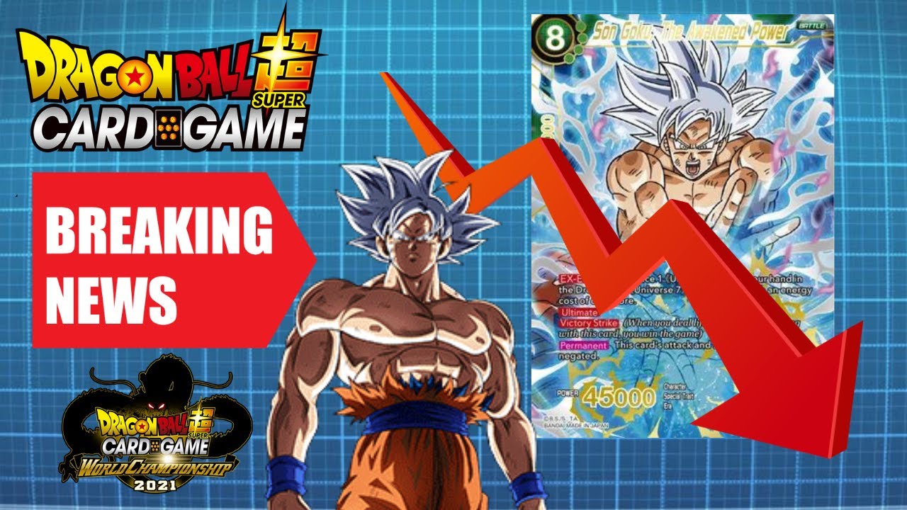 SON GOKU AWAKEN POWER DROPS! *DBS CARD GAME* MKTWATCH