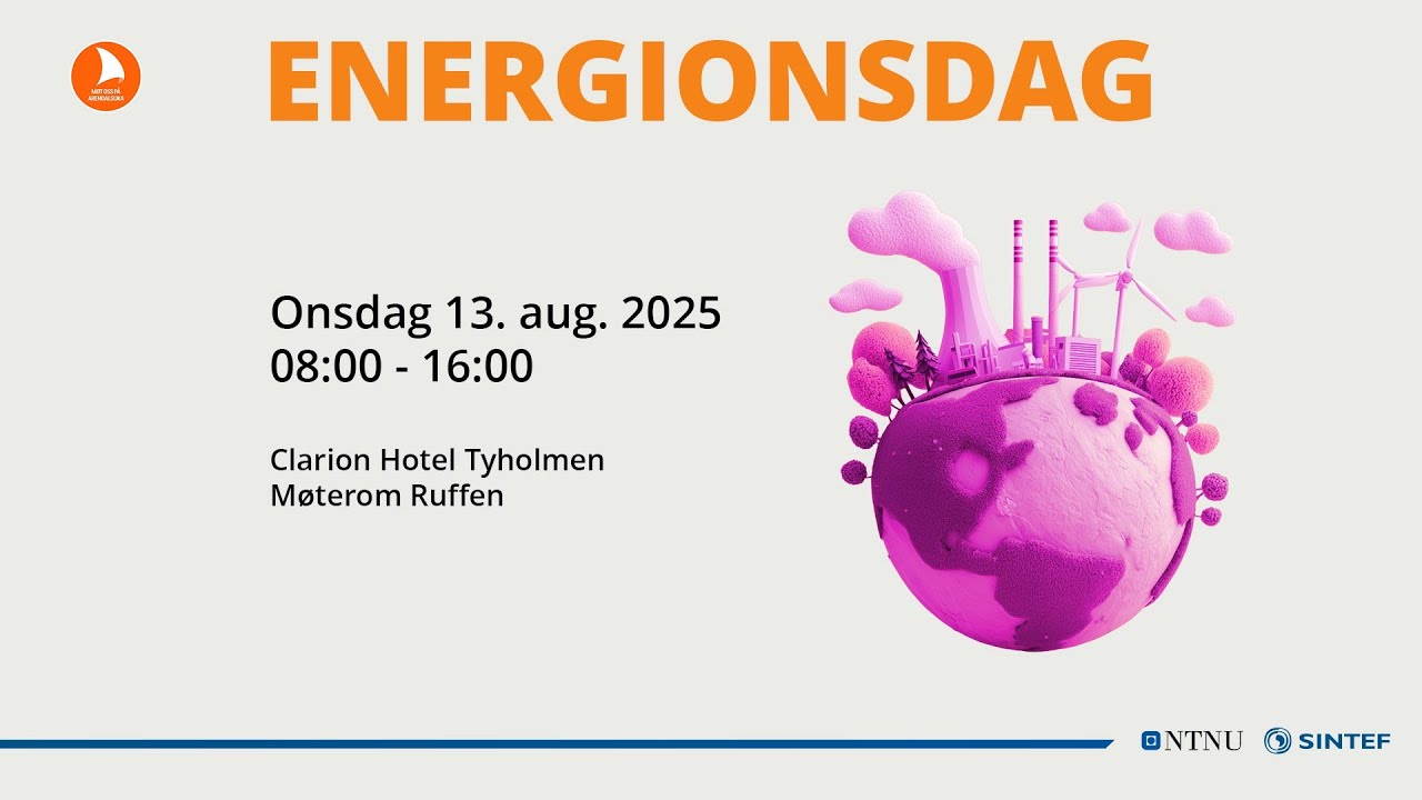 Energionsdag med NTNU, FME NTRANS og SINTEF på Arendalsuka.