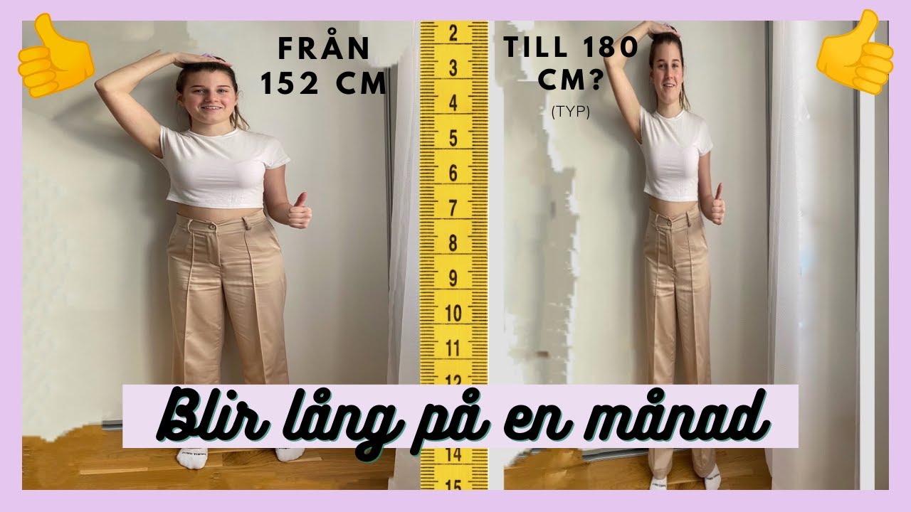 Mitt försök att bli lång på en månad