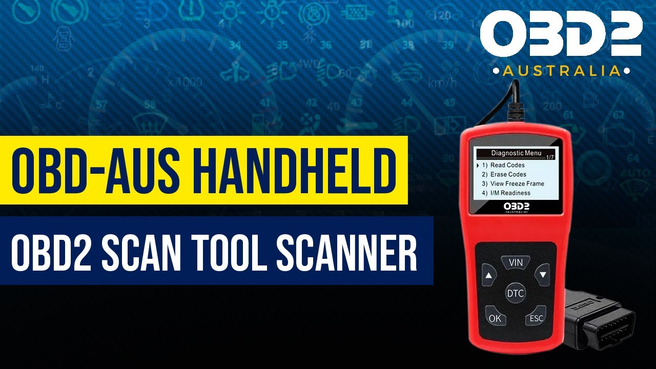 OBD-AUS Handheld OBD2 Scan Tool Scanner
