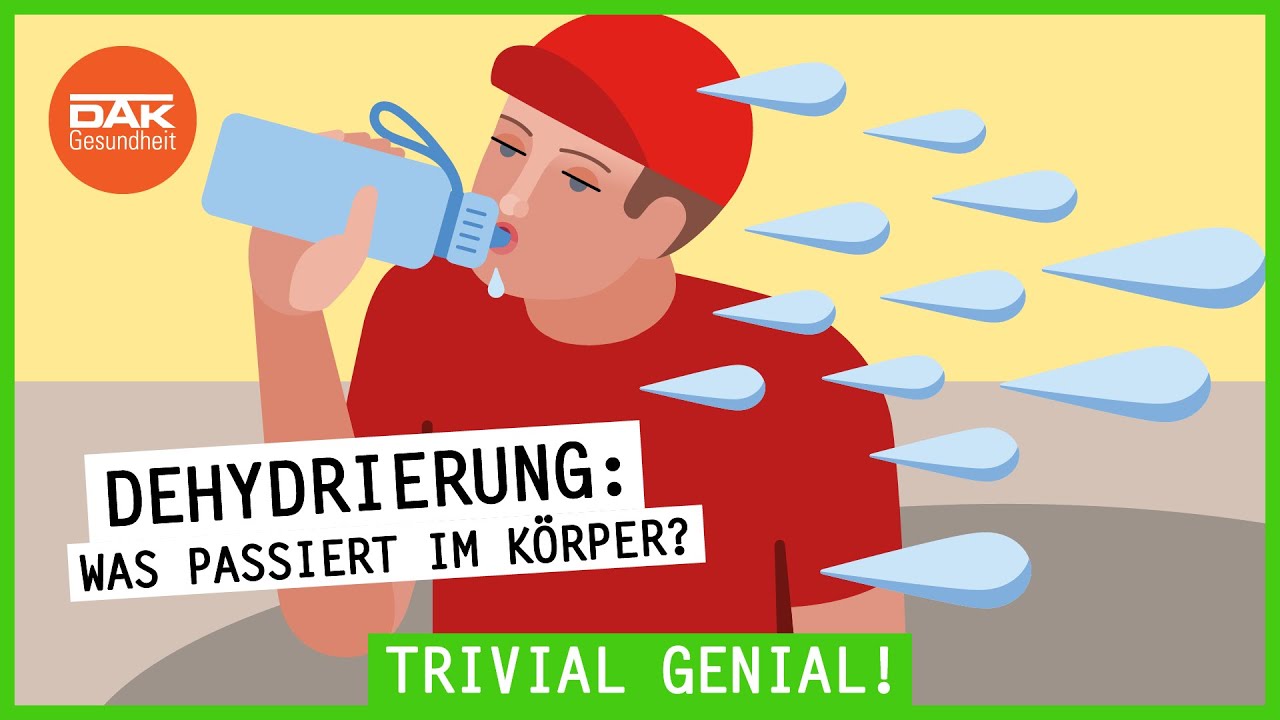 Was passiert bei Wassermangel im K&ouml;rper? | #trivialgenial | DAK-Gesundheit