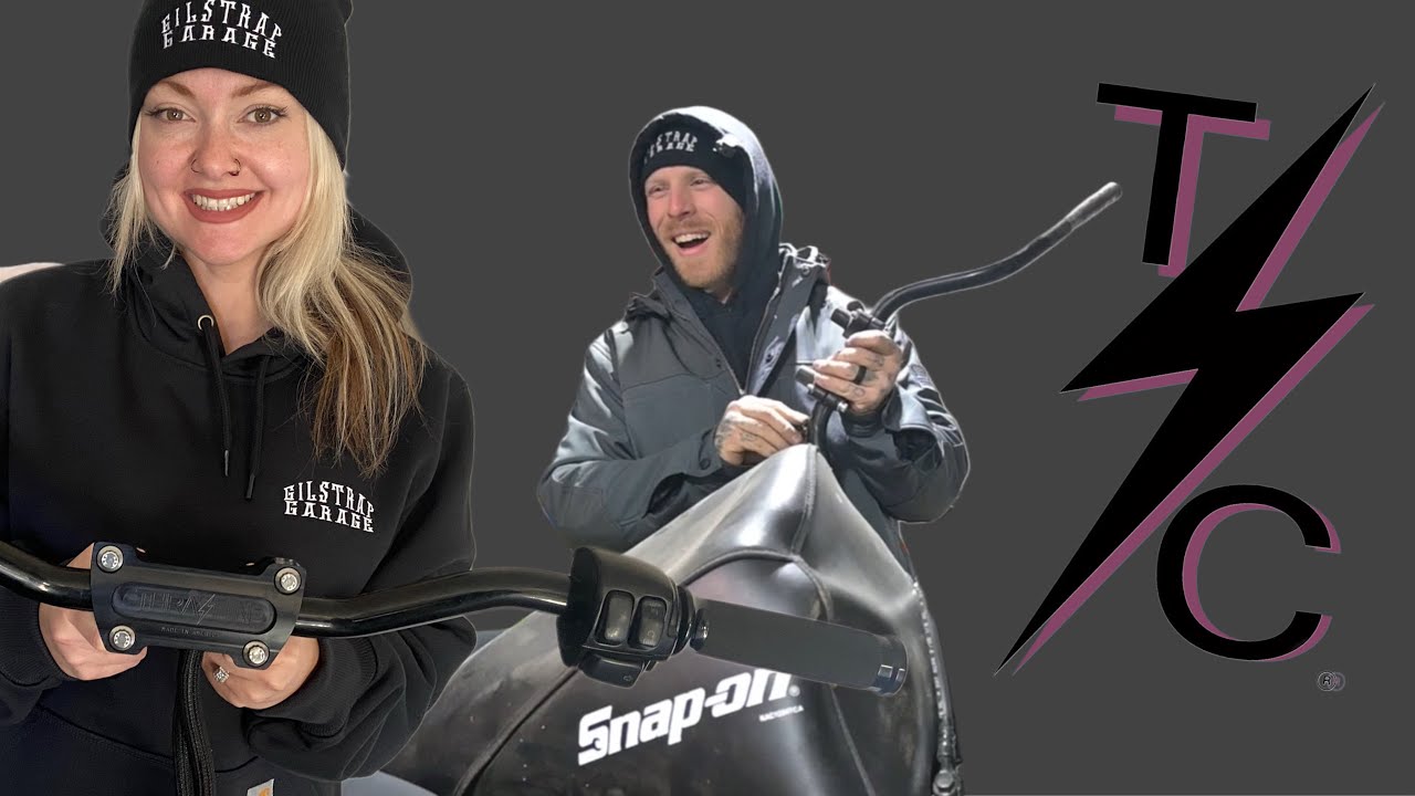 Installing Thrashin Supply Risers on ALY'S Sportster!