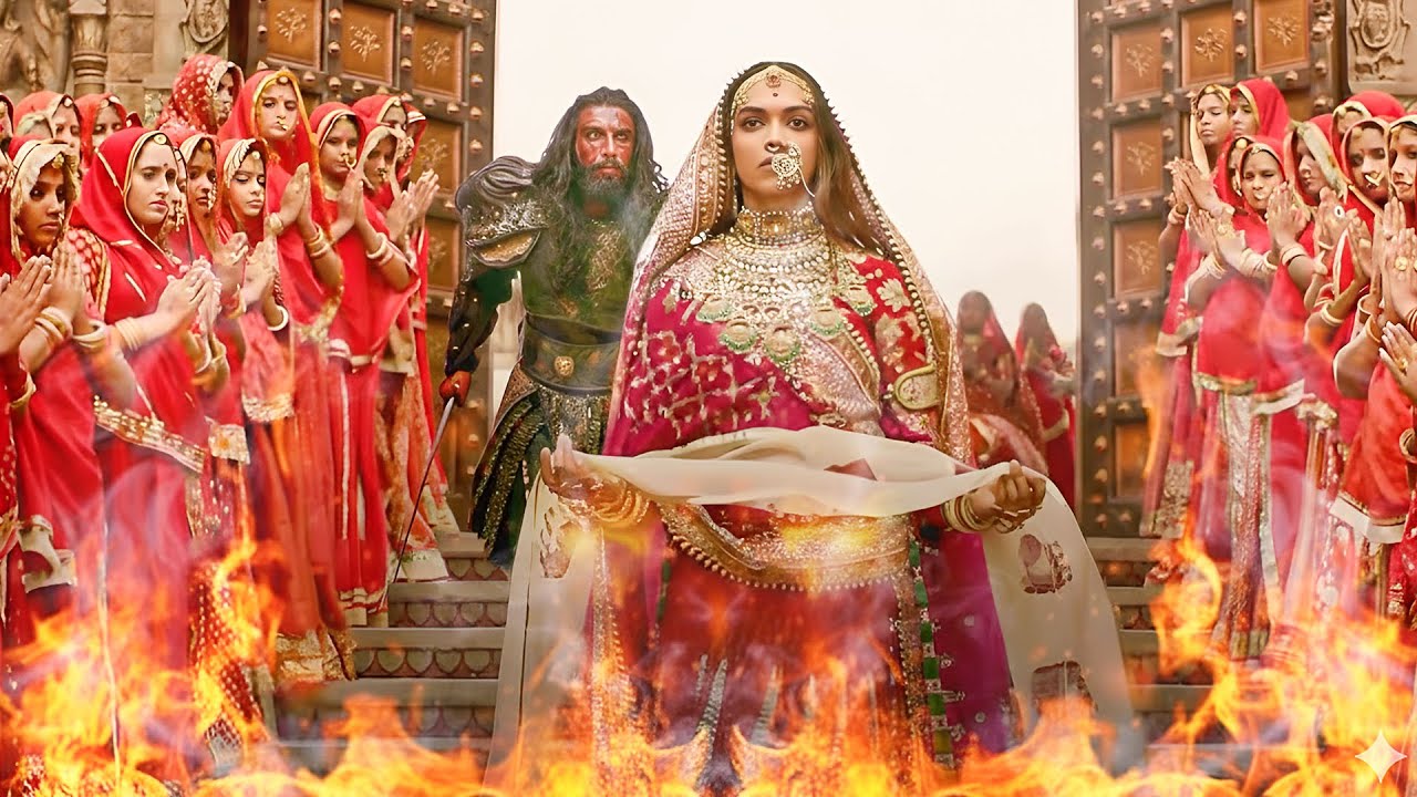 रानी पदमावती का बलिदान - रोंगटे खड़े कर देने वाला सीन | Padmaavat Movie Climax Scene |Deepika,Ranveer