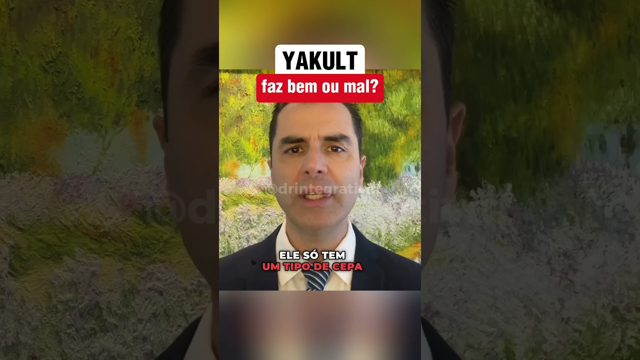 Yakult faz bem ou mal para a sa&uacute;de? - Dr. Fernando Lemos responde