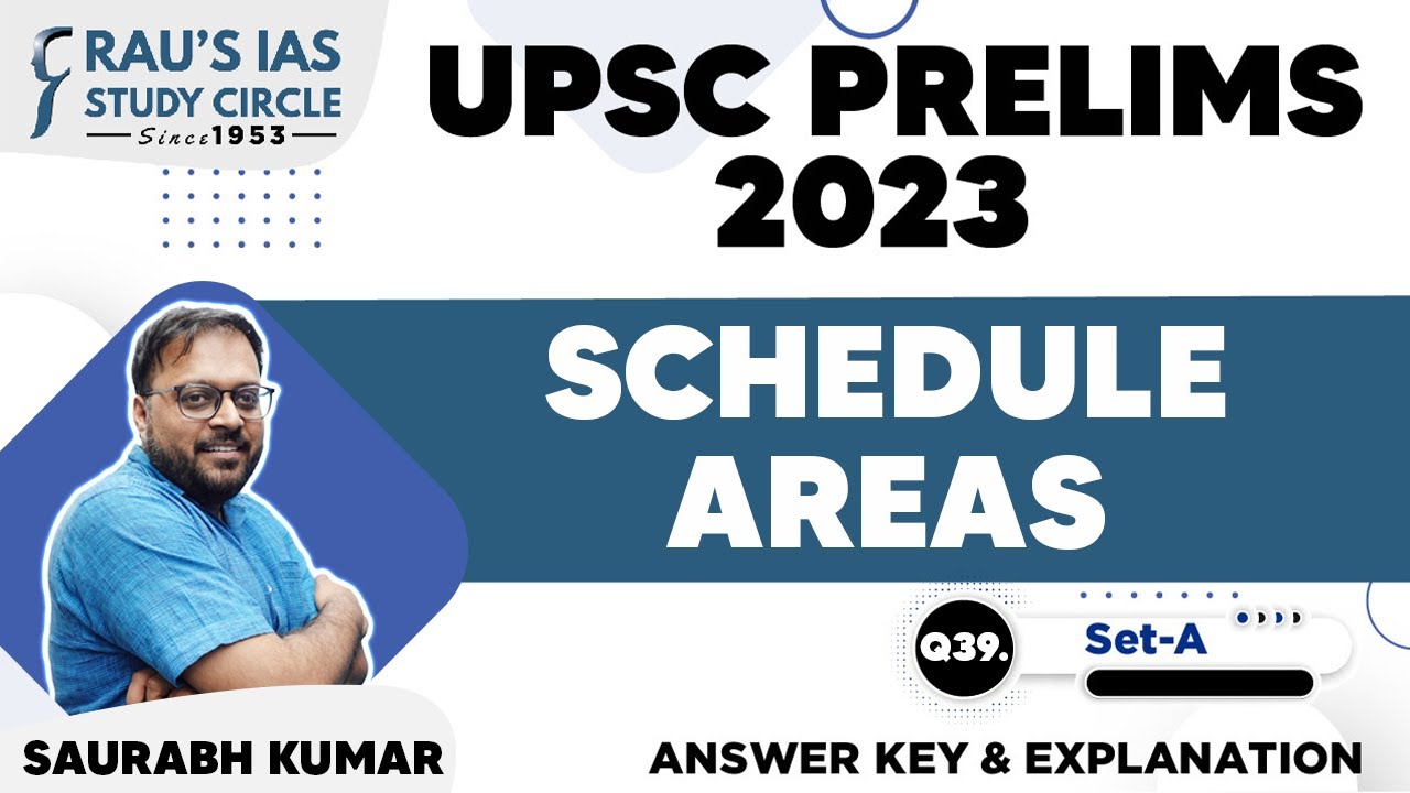 UPSC CSE Prelims 2023 | GS Paper 1 | Вопрос - 39 | Set - A | Ответ и объяснение | Rau's IAS