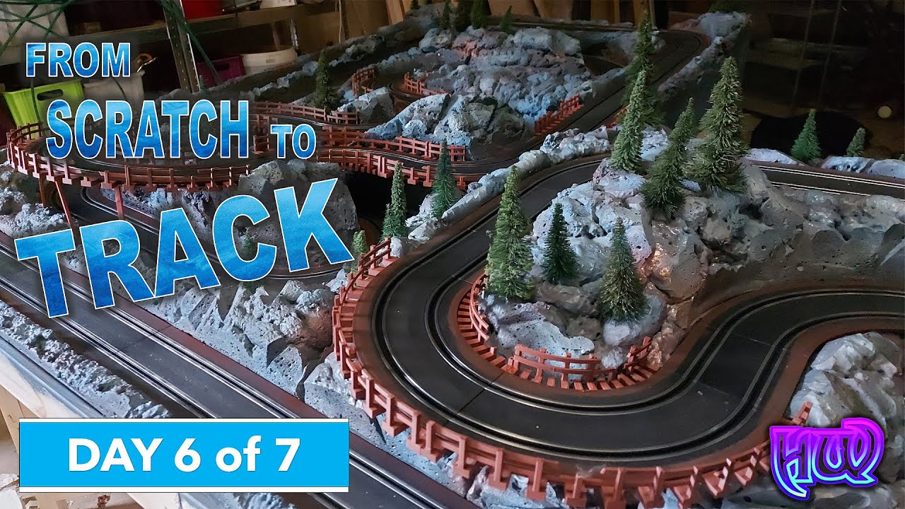 From Scratch to Track 7 Day Slot Car Build - Day 6
