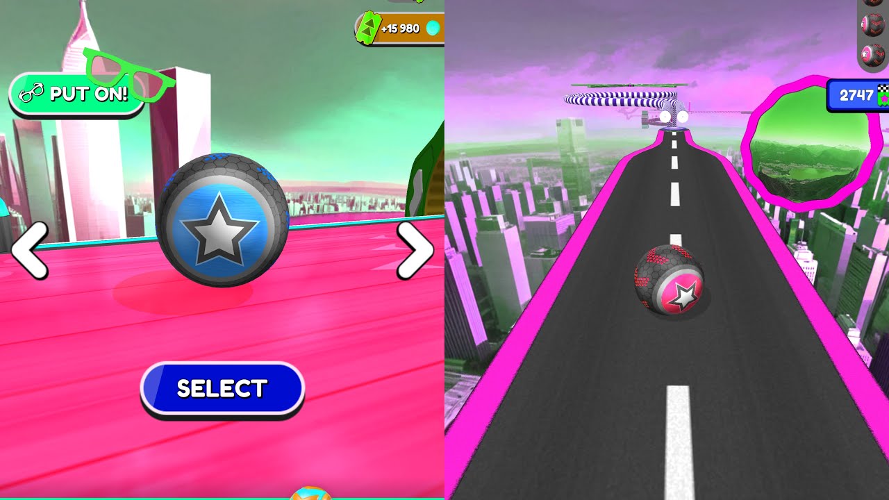 Going Balls Speedrun Challenge Vs Reverse Balls Speedrun Walkthrough Gameplay