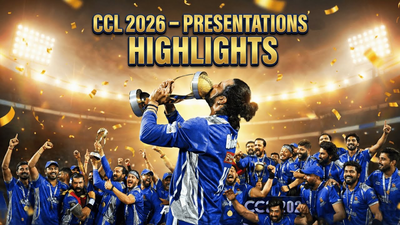 CCL 2026 - Grand Final Presentation Ceremony | Karnataka Bulldozers | Watch Full on JioHotstar
