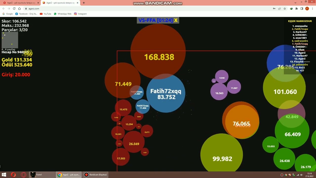 VS-FFA~VS-CFFA FULL KAPIŞMALI GOLD BASMALI #AGARZ VİDEOSU #FATİH72  #Part5