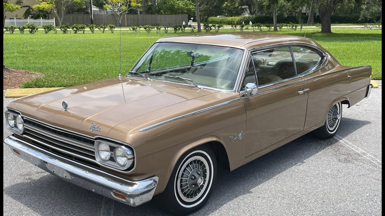 A quick drive in an all original 1966 AMC Marlin, the 1st time since 1998