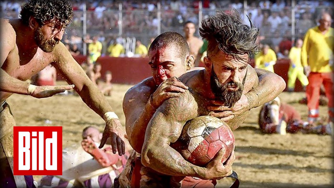 Calcio Storico, das brutalste Fußballturnier der Welt - Kämpfen, bis die Knochen knacken