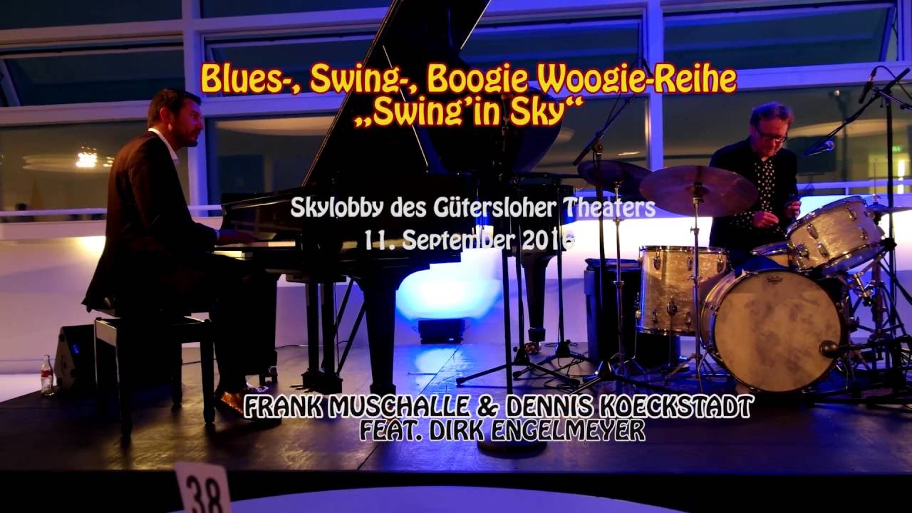Blues-, Swing-, Boogie Woogie-Reihe  „Swing’in Sky“  in der Skylobby im Theater Gütersloh