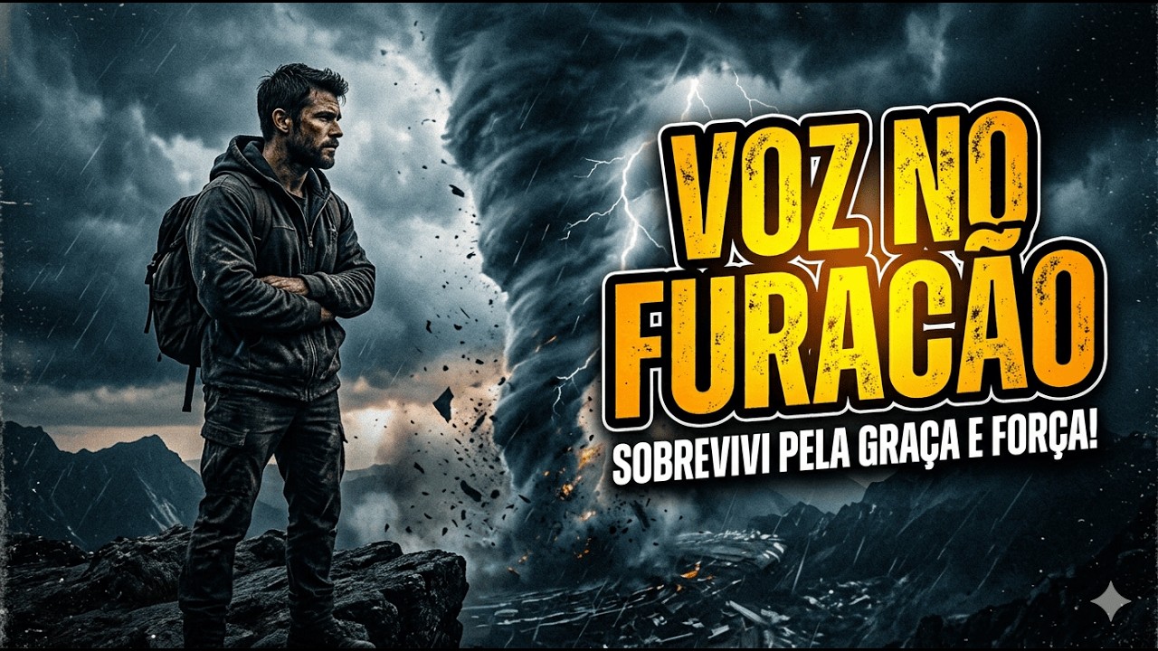 Voz no Furacão  - Rock Cristão (Clipe Oficial com IA)