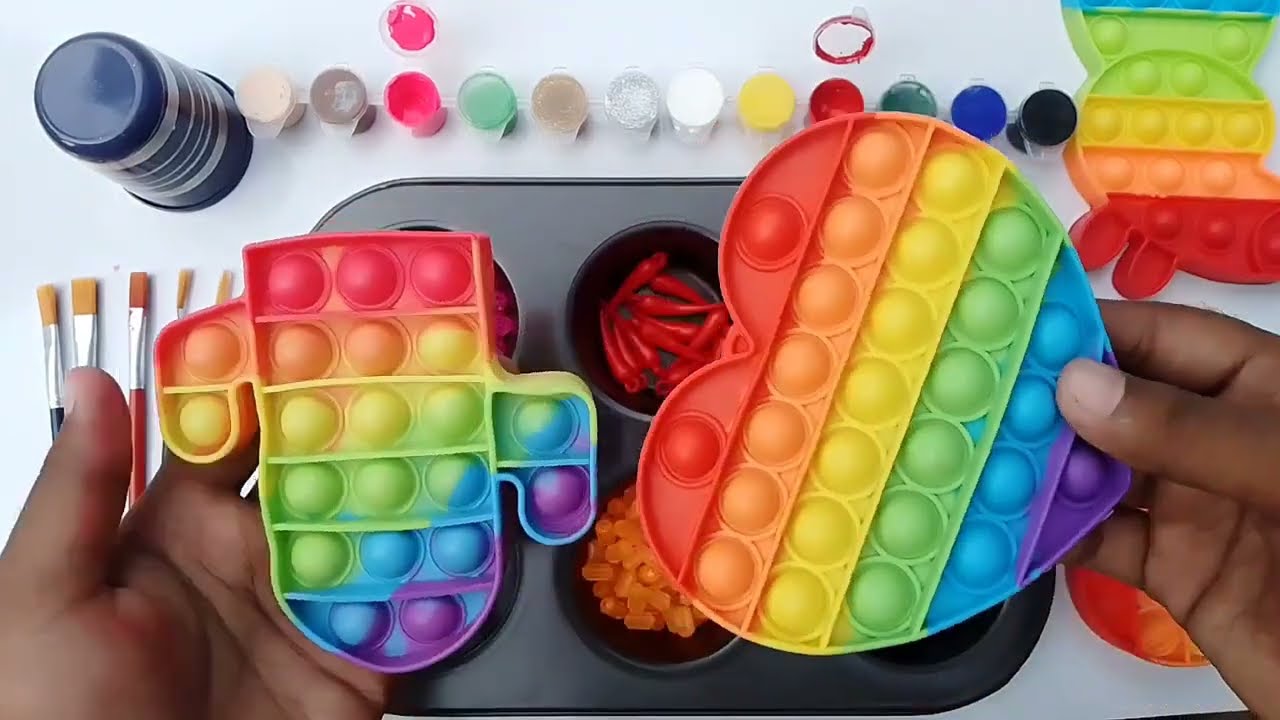 Satisfying Video l DIY How To Make SPRUNKI Giant Geart Lollipop Candy Glitter Labubu Disney Cup ASMR