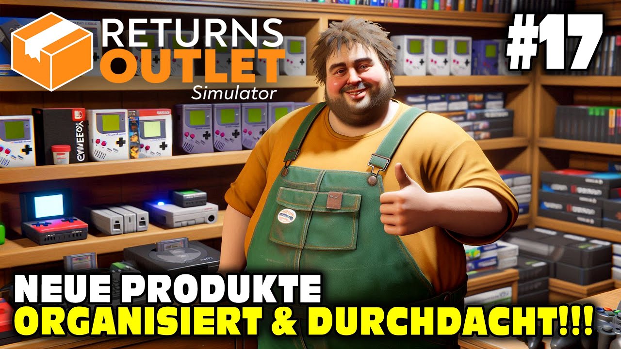 KRASSE KISTEN! 🤩 Mehr Regale - Mehr Platz - Ich muss umräumen! 😮 | #17 | Returns Outlet Simulator