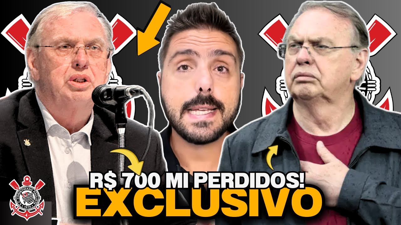 🚨AGORA🚨| R$ 700 MILHÕES PERDIDOS NO CORINTHIANS!🚨| TIMÃO CALCULA PERDA MILIONÁRIA EM AÇÕES JUDICIAIS