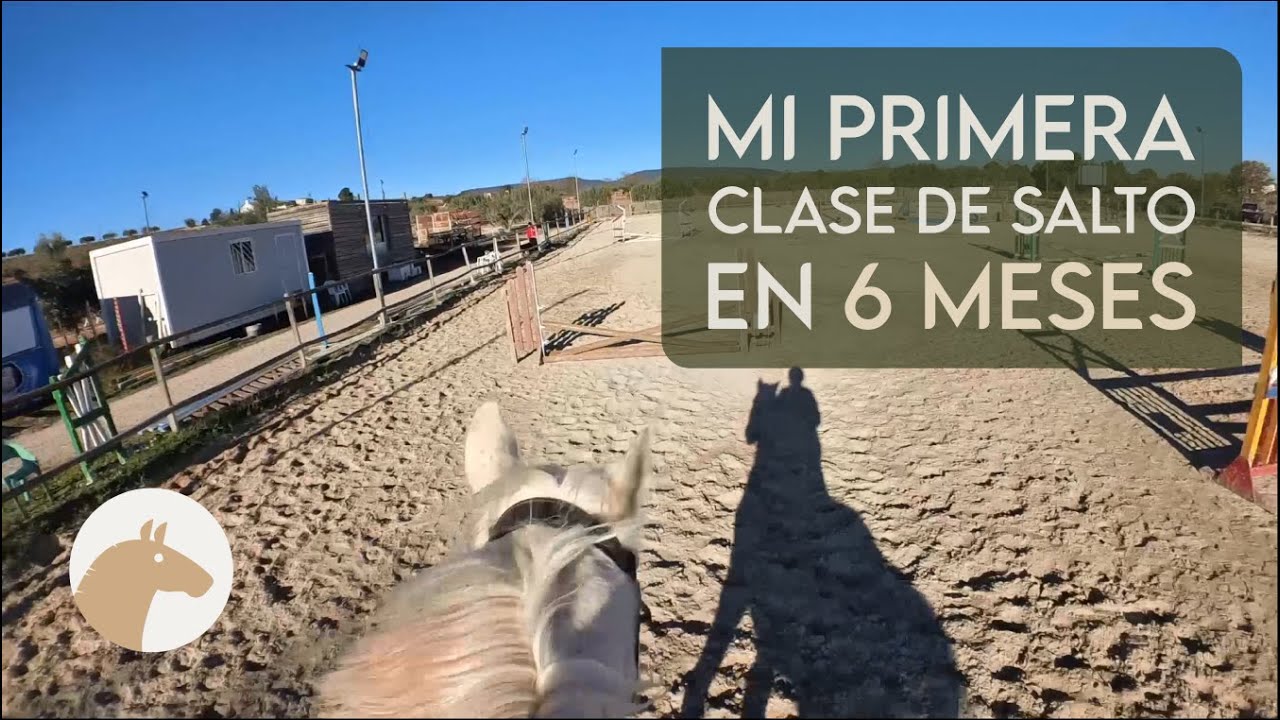 Primera Clase de Salto en 6 Meses + Caída de Xenia | Equitación Sin Estrés
