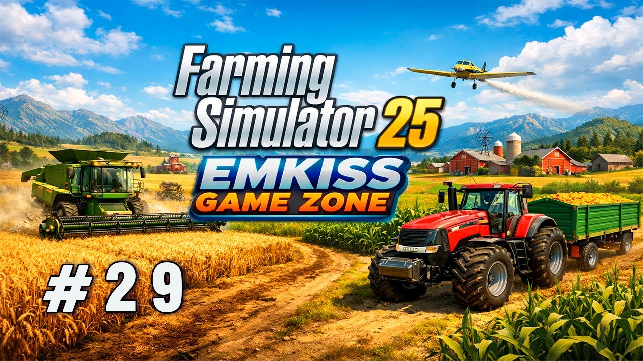 Farming Simulator 25  Часть 29 (Карта Dakota 16x)