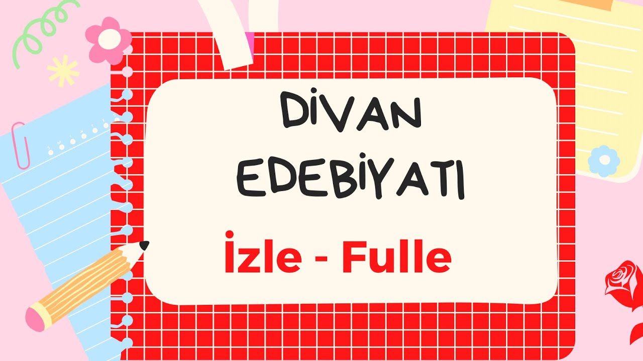 DİVAN EDEBİYATI NAZIM ŞEKİLLERİ (Yeni)