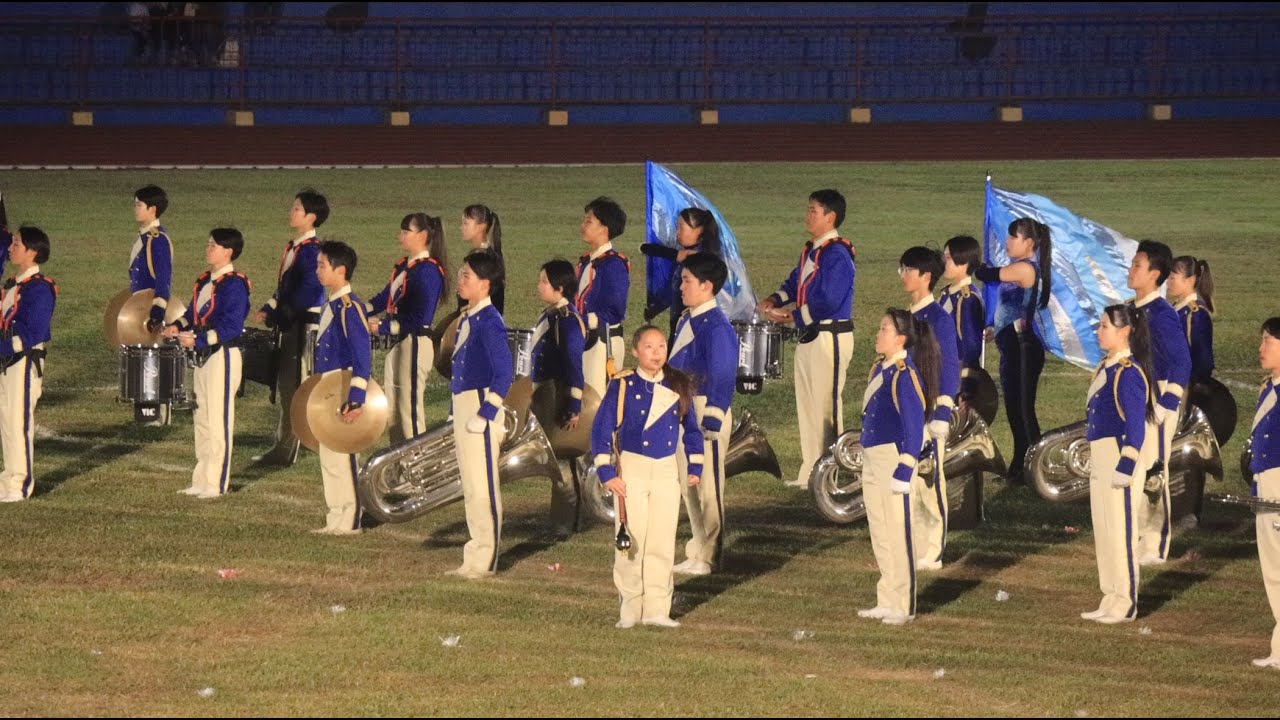 大洗高等学校マーチングバンド BLUE-HAWKS｜2024 嘉義市國際管樂節 