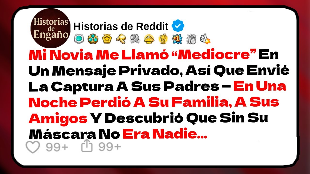 Mi Novia Me Llamó “Mediocre” En Un Mensaje Privado, Así Que Envié La Captura | Historias de Reddit