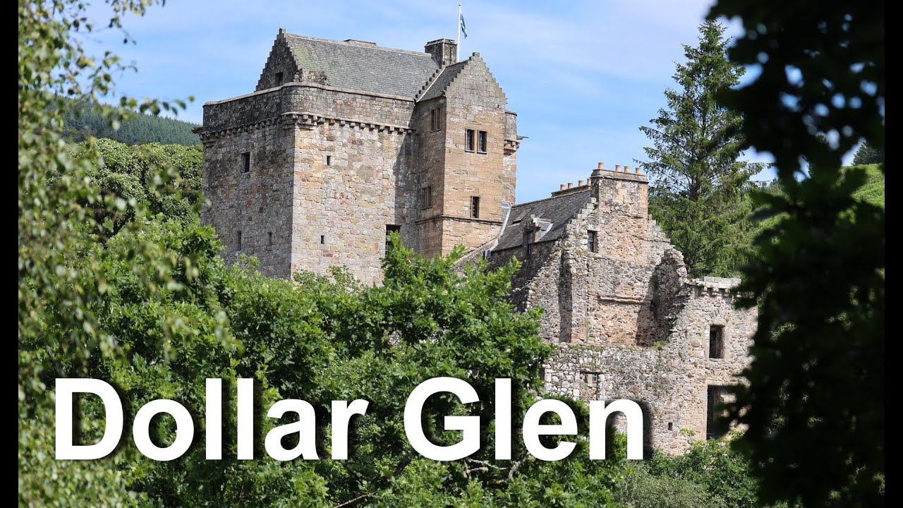 Dollar Glen and Castle Campbell, Scotland, 4K