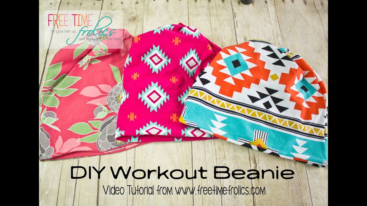 DIY Running Beanie