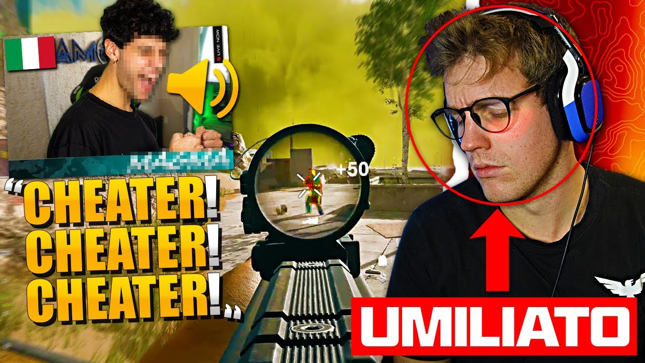 ODIO la COMMUNITY di CALL OF DUTY: STREAMER ITALIANO mi UMILIA parlando di CHEATER!
